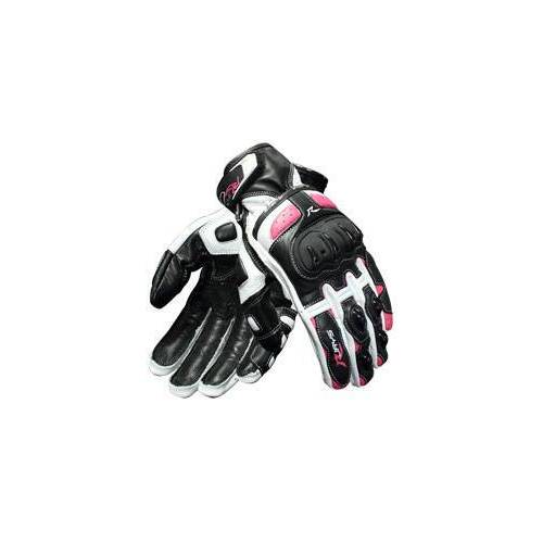 Rjays Ladies Canyon Gloves - Black/White/Pink - S - SKU:GL64BKPKDS