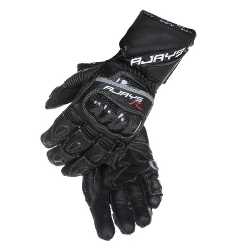 Rjays Ladies Cobra II Black Long Gloves - Women Specific - Medium - Adult - Black - SKU:GL68BKDM