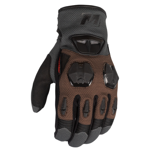 Motodry Trekker ADV Gloves - Black/Grey/Brown