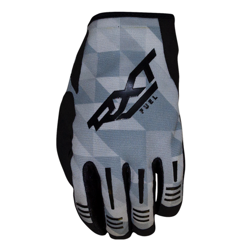 RXT Fuel MX Gloves - Silver/Black - S - SKU:GRFUE1083