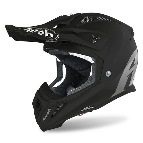 Airoh Aviator Ace MX Helmet - Solid Matt Black - S - SKU:HAAVA003