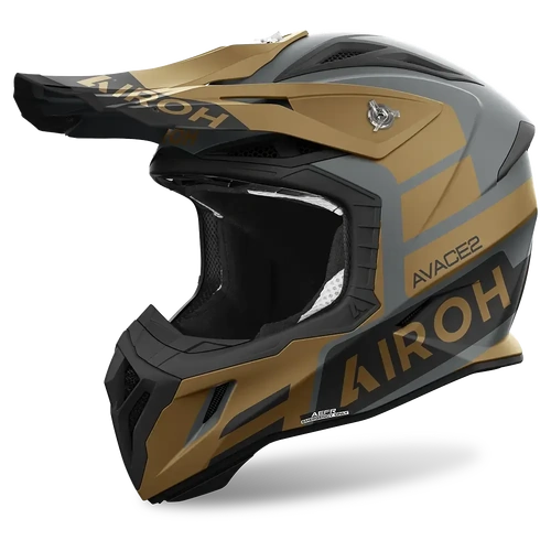 Airoh Aviator Ace 2 MX Helmet - Sake Gold - XL
