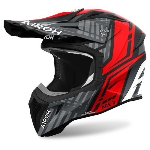 Airoh Aviator Ace 2 MX Helmet - Proud Red