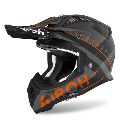 Airoh Aviator Ace Amaze MX Helmet - Orange - L - SKU:HAAVA275