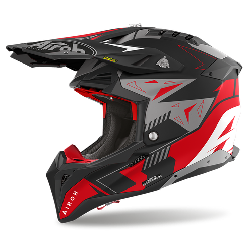 Airoh Aviator 3 Spin MX Helmet - Red