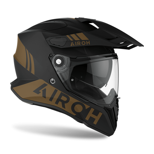 Airoh Commander Helmet - Matte Black/Gold
