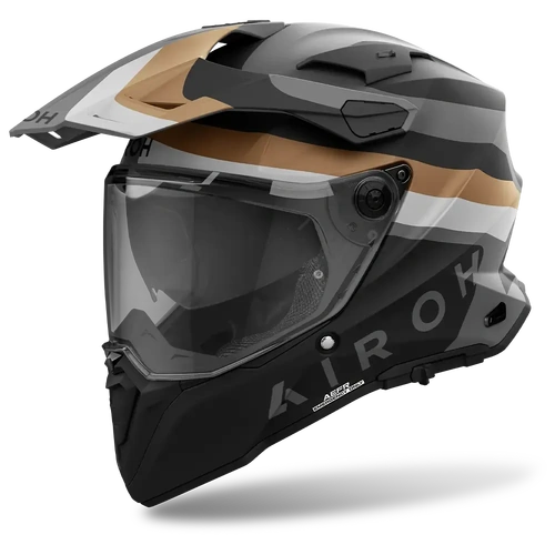 Airoh Commander 2 Doom Adventure Helmet - Gold Matt - XL