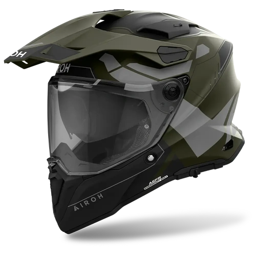 Airoh Commander 2 Reveal Adventure Helmet - Military Green