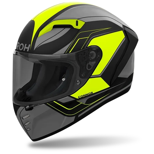 Airoh Connor Dunk Full Face Helmet - Yellow Matt