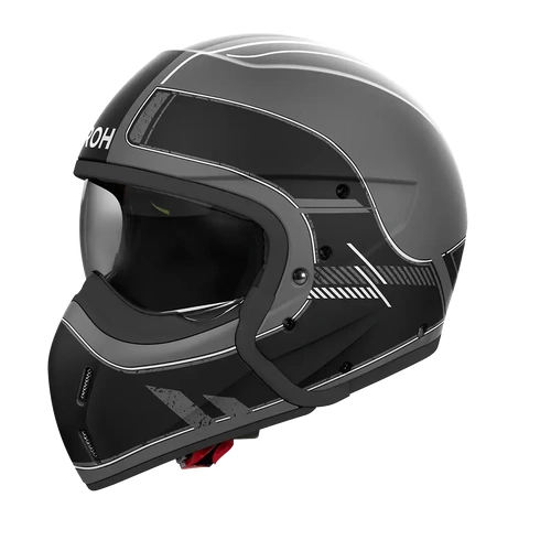 Airoh J110 Raster Modular Helmet - Black Matt - S - SKU:HAJ11013