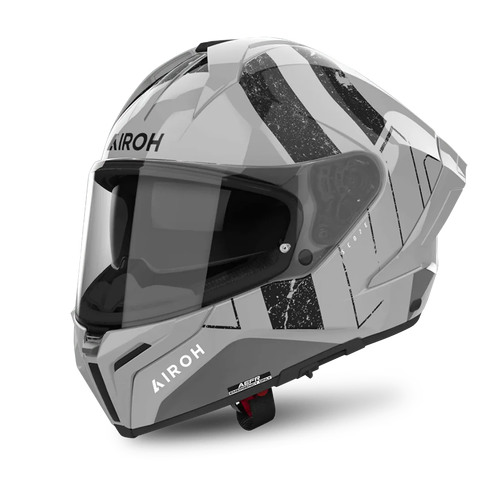 Airoh Matryx Scope Full Face Helmet - Light Grey Gloss - S - SKU:HAMATX0183