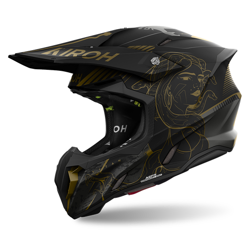 Airoh Twist 3.0 Titan MX Helmet - Matt