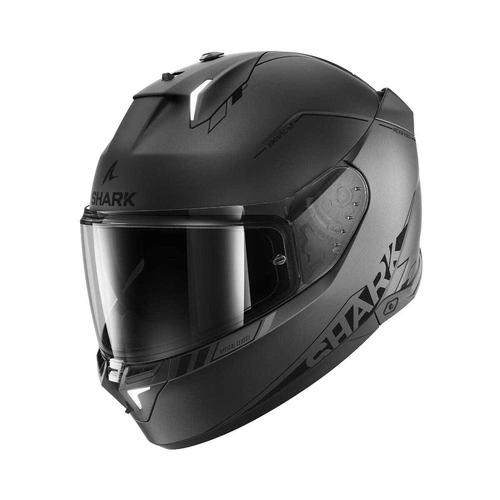 Shark Skwal I3 Blank SP Helmet - Anthracite/Black - L - SKU:HE0811EAKSL