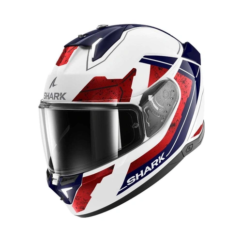 Shark Skwal I3 Rhad Helmet - White/Red - L - SKU:HE0820EWURL