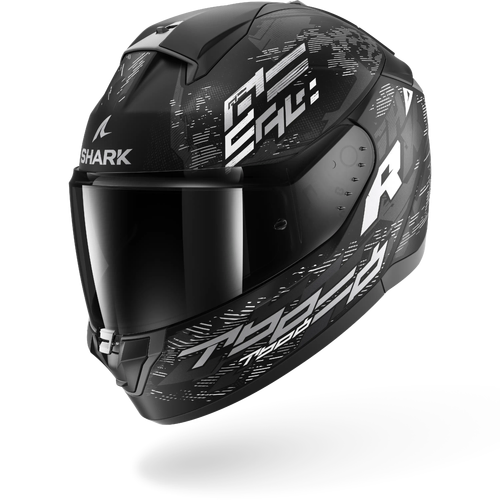 Shark Ridill 2 Molokai Full Face Helmet - Matte Black/White/Silver