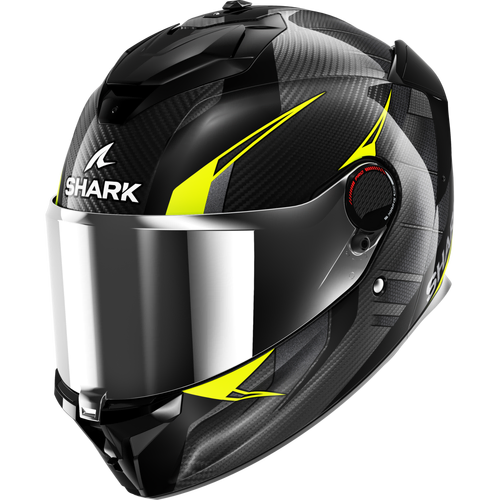 Shark Spartan GT Pro Kultram Carbon Full Face Helmet - Black/Yellow