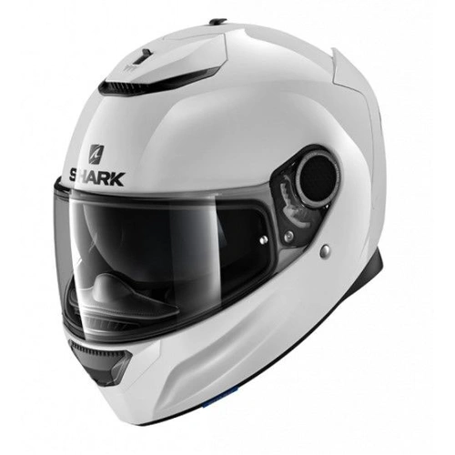 Shark Spartan Blank Helmet - White