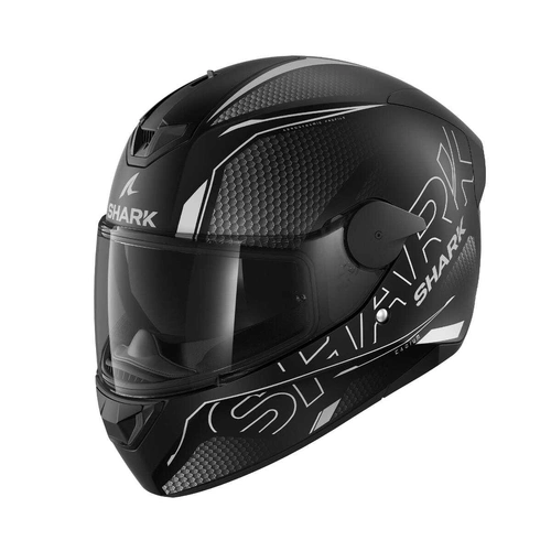 Shark D-Skwal 2 Cadium Helmet - Black/Anthracite/Black - XS - SKU:HE4061EKAKXS