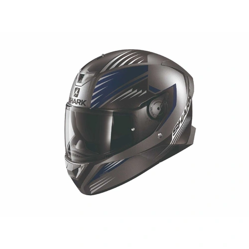 Shark Skwal 2 Hallder Helmet - Matte Anthracite/Blue/Anthracite
