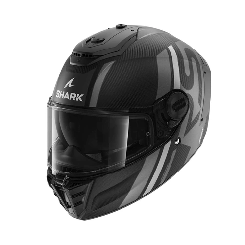 Shark Spartan RS Carbon Shawn Helmet - Silver - L - SKU:HE8156EDSAL