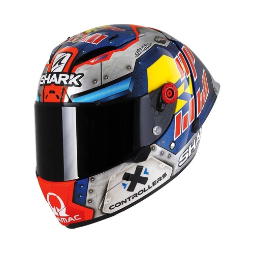 Shark Race-R Pro GP Martinator Signature 2022 Helmet - Multi - XS - SKU:HE8427EBUOXS
