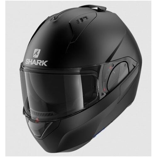 Shark EVO ES Blank Matte Helmet - Black - SKU:HE9802EKMAS-p