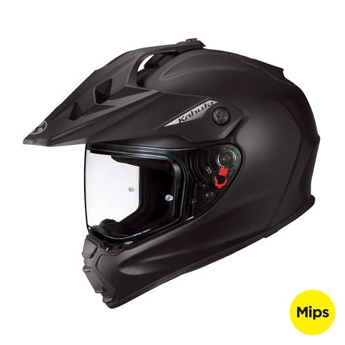 Kabuto Geosys GT MIPS Adventure Helmet - Flat Black - XS - SKU:HOGEO1002