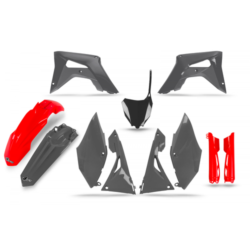 UFO Plastics Kit - Honda Se/Le Crf250R 18-21/450R 17-20 - Red