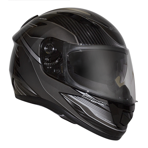 RXT A736 Evo Axis Full Face Helmet - Black/Grey
