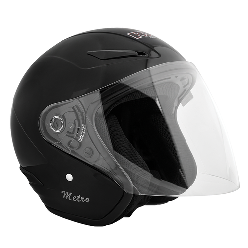 RXT A218 Metro Helmet - Gloss Black 
