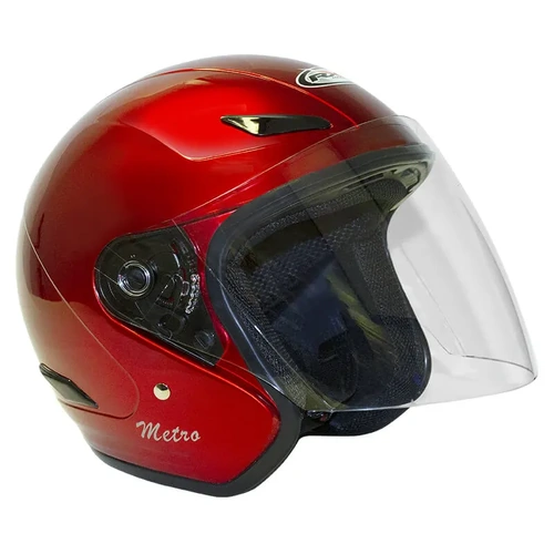 RXT A218 Metro Helmet - Candy Red - S - SKU:HRM23C3