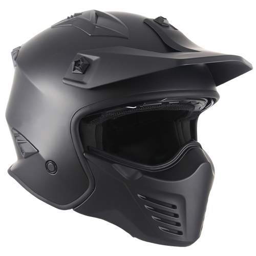RXT Warrior 2 Helmet - Matte Black