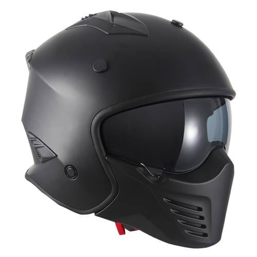 RXT FS X2 X Warrior 2 Helmet - Solid Matt Black - XL - SKU:HRWAR0106