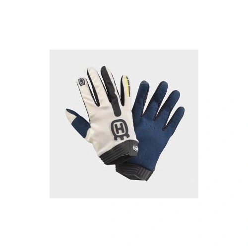 iTrack Origin Gloves - White/Blue - M - SKU:HUS3HS210005503