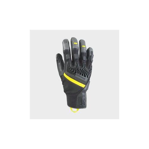 Husqvarna Scalar Gloves - Black/Grey/Yellow - L - SKU:HUS3HS220042604