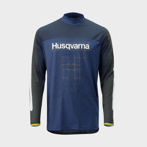 Husqvarna Origin Jersey - Blue/Black - S - SKU:HUS3HS230009602