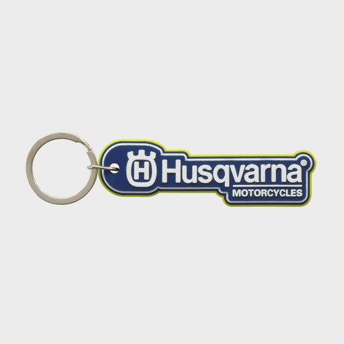 Husqvarna Rubber Keyholder - Blue/White/Yellow - SKU:HUS3HS230027200