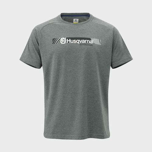 Husqvarna Accelerate Tee - Grey - XS - SKU:HUS3HS230028601