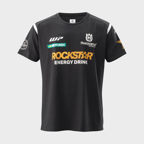  Replica Team Tee - Black - M - SKU:HUS3RS230040403