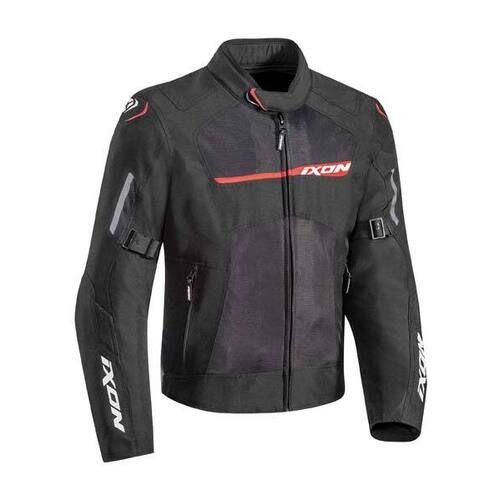 Ixon Raptor Jacket - Black/Red - M - SKU:IX100101075105804