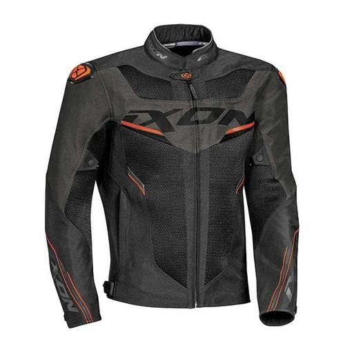 Ixon Draco Jacket - Black/Anthracite/Orange - M - SKU:IX100101108111104