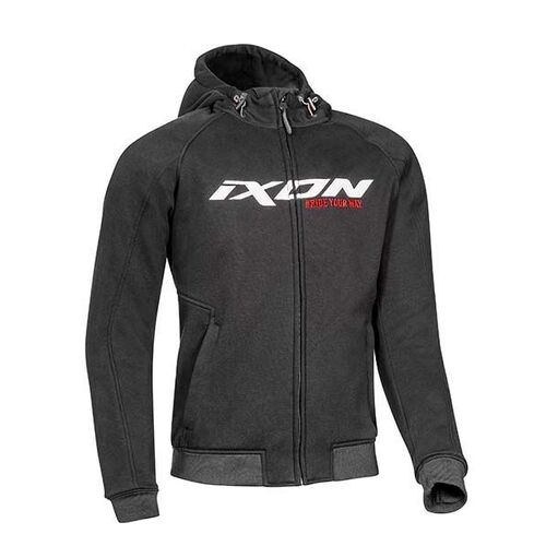 Ixon Palermo Black White Red Hoodie