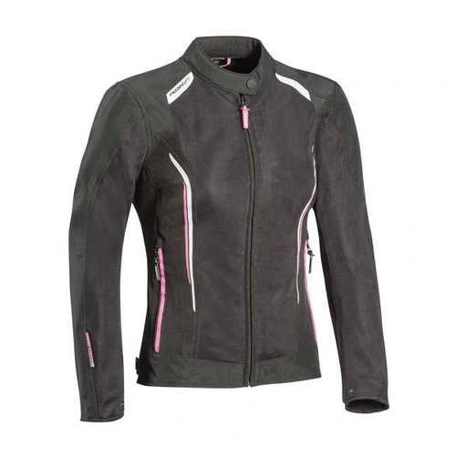 Ixon Cool Air C Womens Jacket - Black/White/Pink