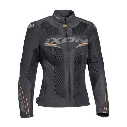 Ixon Draco Womens Jacket - Black/White/Gold