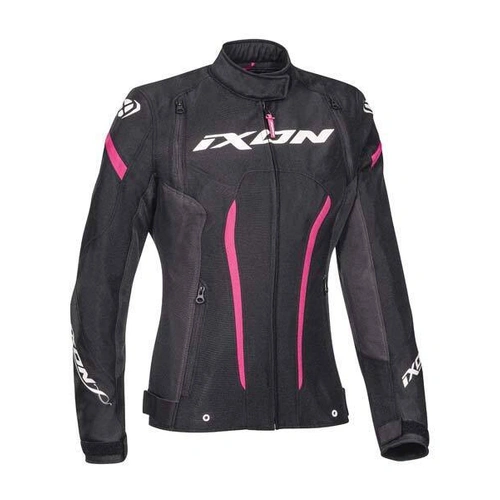 Ixon Womens Striker Womens Jacket - Black/Anthracite/Pink - XL - SKU:IX100102054111006