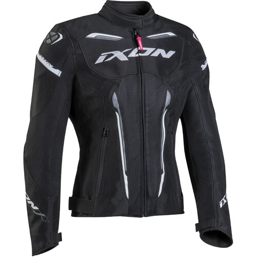 Ixon Womens Striker Air Waterproof Jacket - Black/White