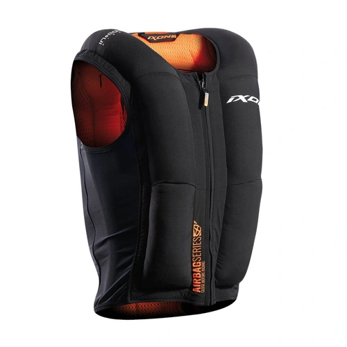 Ixon IX-Airbag U03 Vest - Black/Orange - S - SKU:IX100121001105503