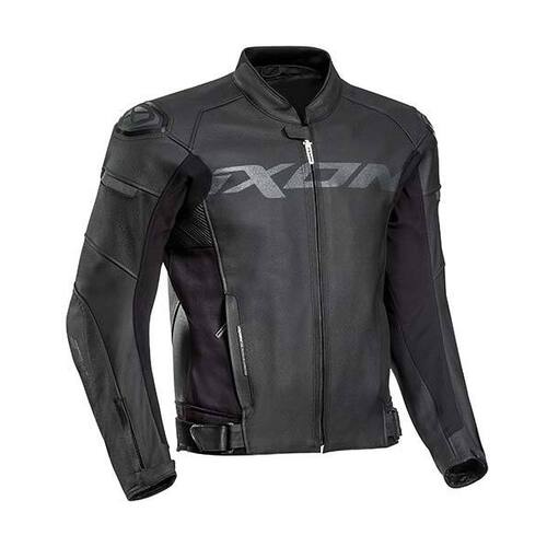 Ixon Sparrow Leather Jacket - Black - L - SKU:IX100201042100105