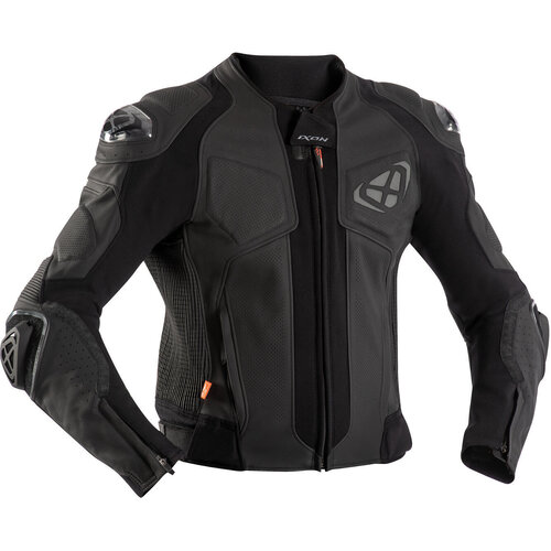 Ixon Vendetta Evo Leather Jacket - Black