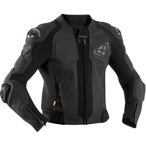 Ixon Vendetta Evo Leather Jacket - Black - 3XL - SKU:IX100201051100108